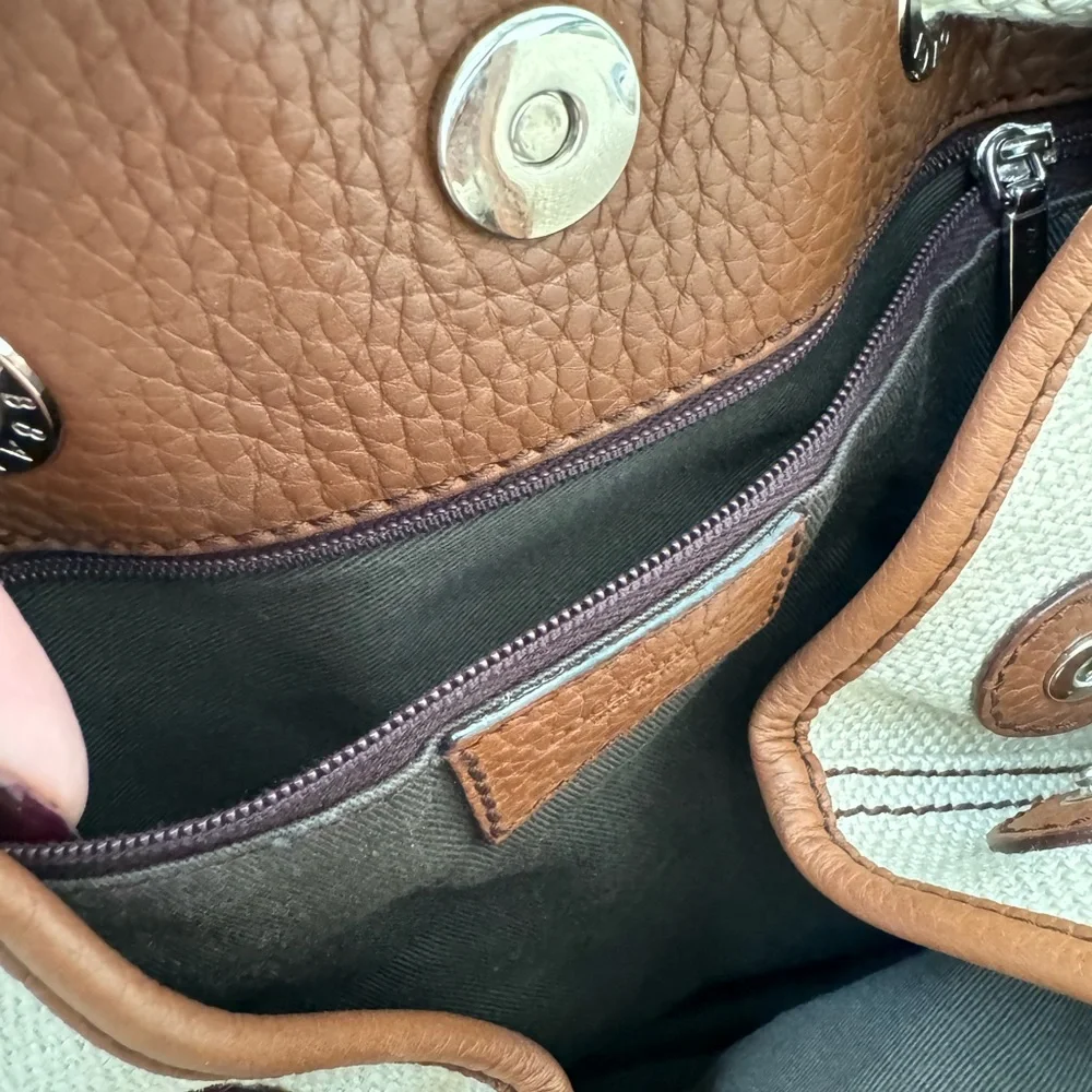 Dolce &‎ Gabbana Knitted Neutral Hobo Bag